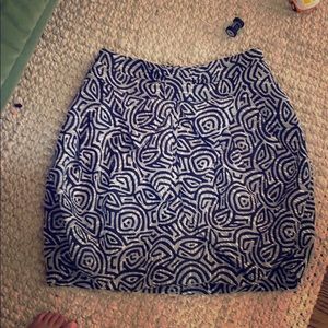 Anthropologie Eva Franco Jacquard Bubble Skirt